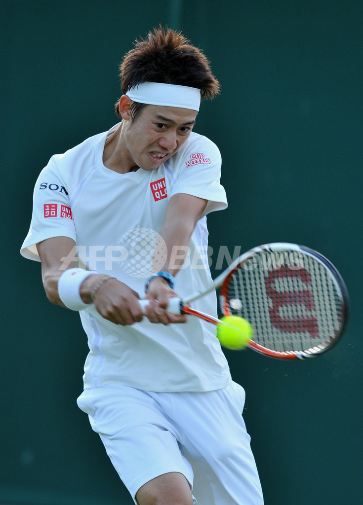 錦織と添田は初戦敗退 男子ウィンブルドン 写真11枚 国際ニュース Afpbb News
