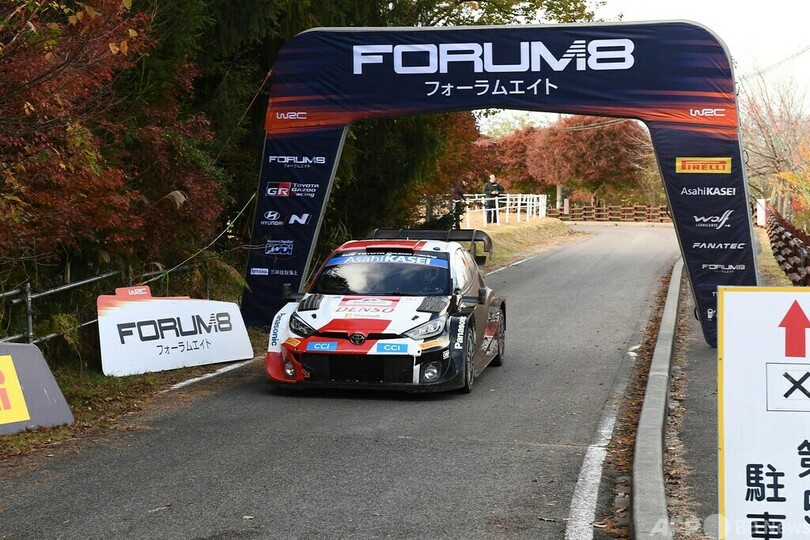 トヨタのエバンスがラリー・ジャパン優勝 勝田は5位