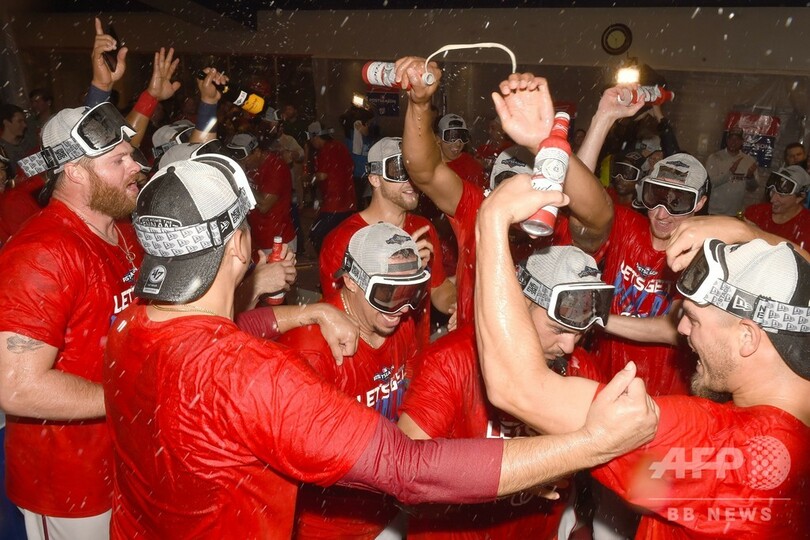 ナショナルズのPS進出が決定、ダブルヘッダー連勝で決める