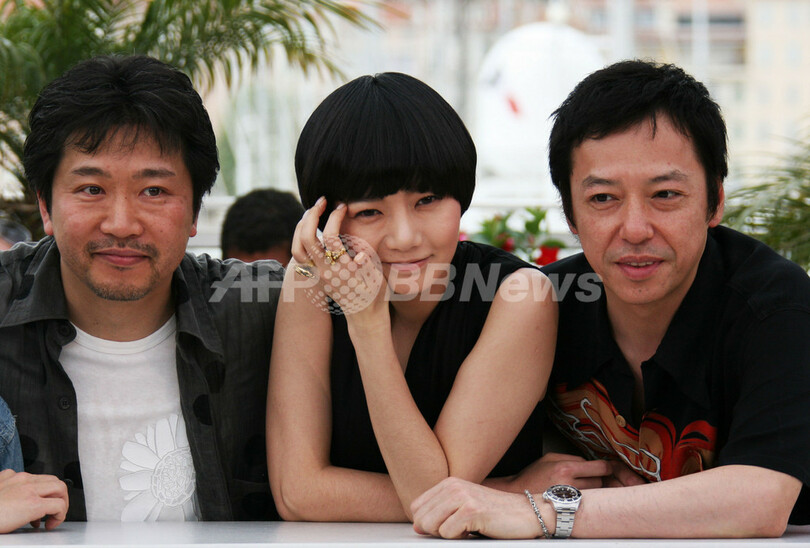 是枝裕和監督『空気人形』、カンヌでフォトコール