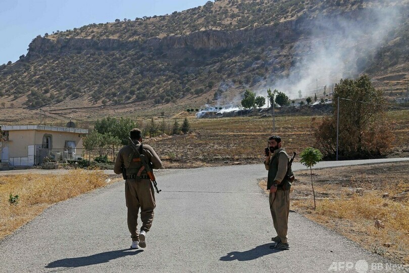 イラン、イラクのクルド自治区攻撃 9人死亡