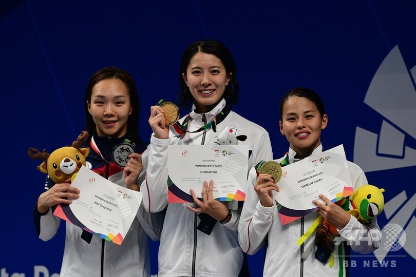 池江がアジア大会4冠目、大会初の世界新も誕生