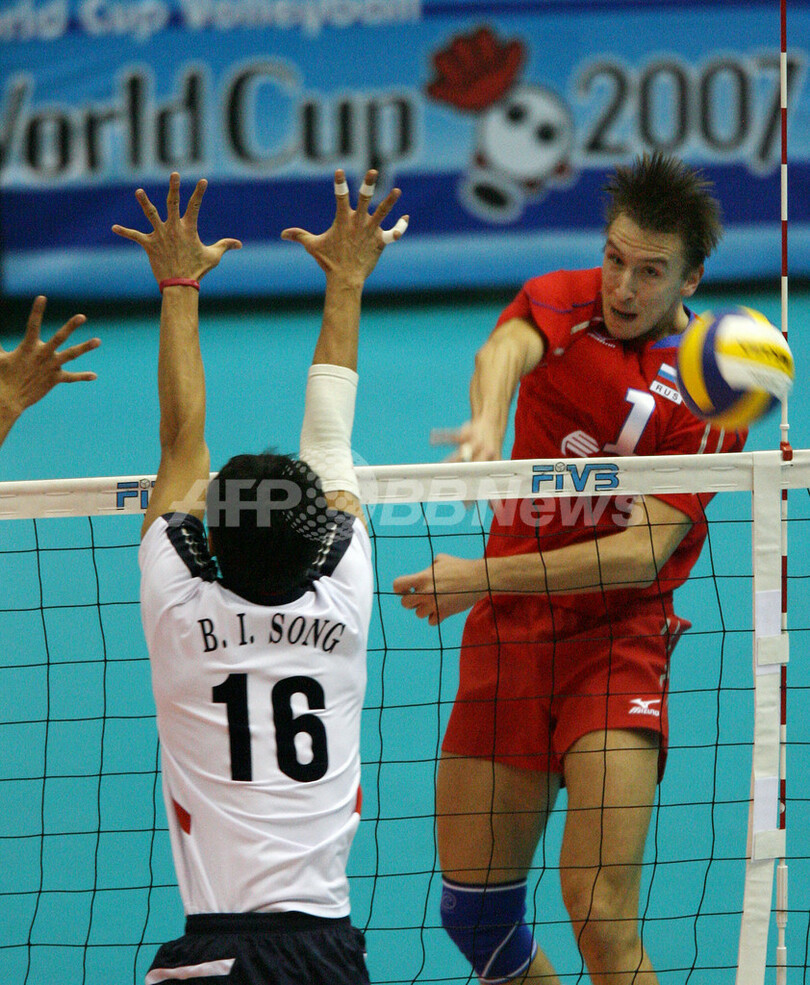 ロシア 韓国をストレートで降し4連勝