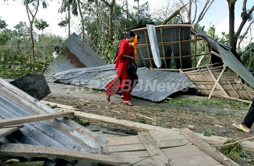 サイクロン「Sidr」による死者は数千人規模の恐れ