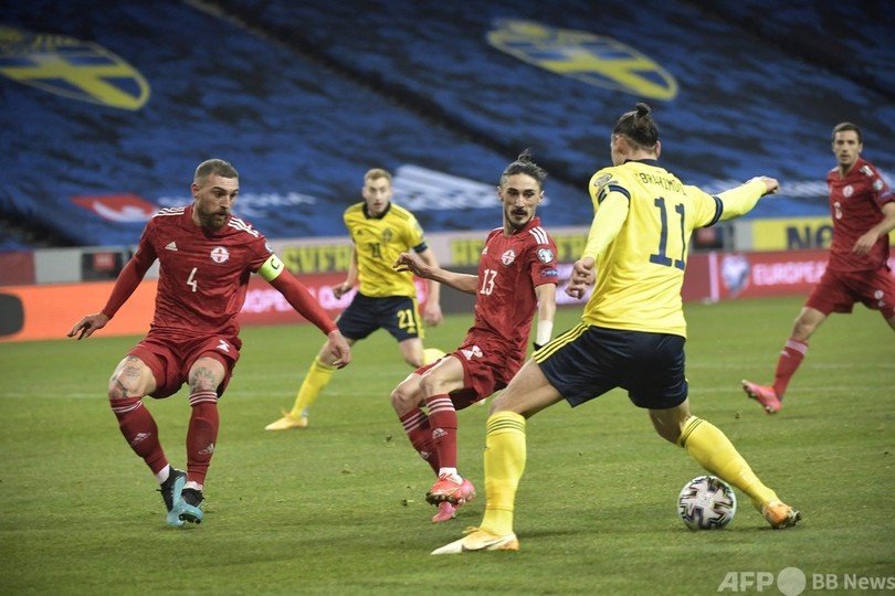 代表復帰のイブラ「デビュー戦のよう」 決勝点をお膳立て