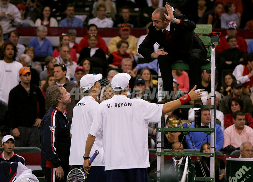 ＜男子テニス 07デビスカップ＞米国 スペイン降し準決勝へ - 米国