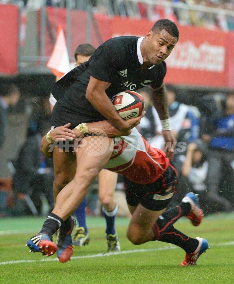 ラグビー日本代表、オールブラックスに完敗