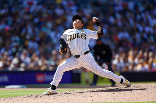 松井裕樹がメジャー初勝利 先発ダルビッシュ有は7奪三振 写真5枚 国際