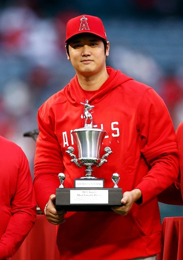 MLB　ロサンゼルス・エンゼルス　大谷翔平　ブロンズ　MVP　限定 ロサンゼルス・エンジェルス大谷翔平 アメリカン・リーグMVP記念商品J