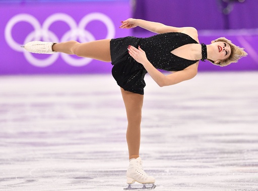 フィギュア女子SPで25位のオーストマン、平昌五輪 写真16枚 国際 フィギュア女子SPで25位のオーストマン、平昌五輪 写真16枚 国際