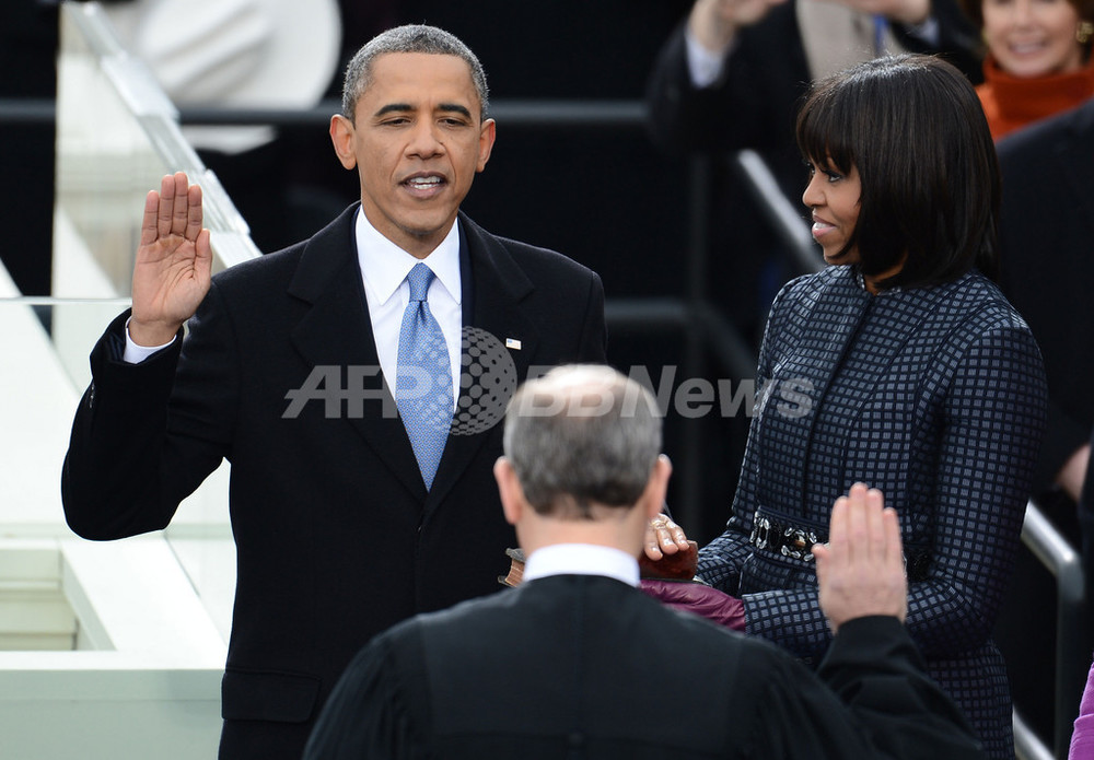 オバマ大統領が2期目の就任演説、「われわれの旅は終わらない」 写真4