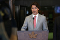 カナダのジャスティン・トルドー首相（2020年8月18日撮影）。(c)Dave Chan / AFP