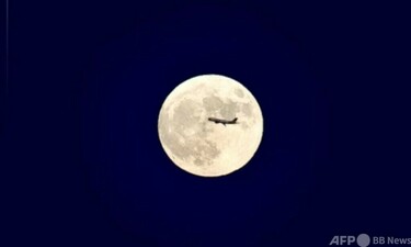 今年最大のスーパームーン 31日に現れる 写真1枚 国際ニュース：AFPBB News