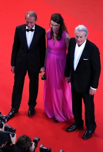 カンヌ国際映画祭にアラン・ドロン登場