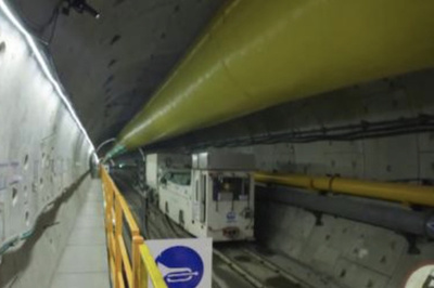 中ロ東線天然ガスパイプライン 長江シールドトンネルが全面貫通