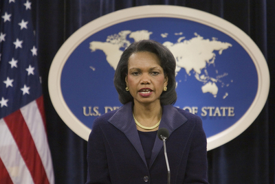 ライス国務長官、イラクを電撃訪問 - イラク