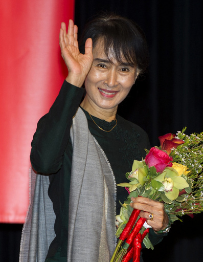 スー・チー氏、英ラジオ番組でお気に入りの曲披露へ