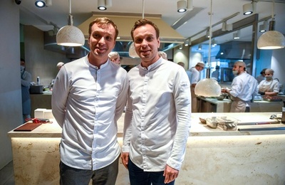 ミシュラン星獲得の双子シェフ、ロシア料理に新風