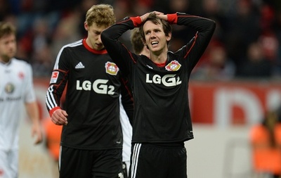 レバークーゼン、下位フランクフルトに手痛い敗戦