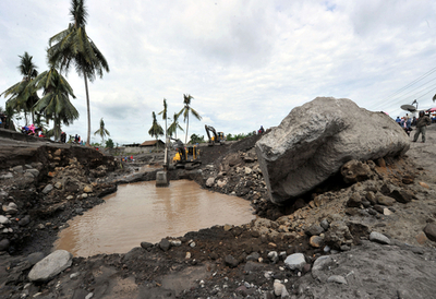 ムラピ山噴火、被災地の今 インドネシア