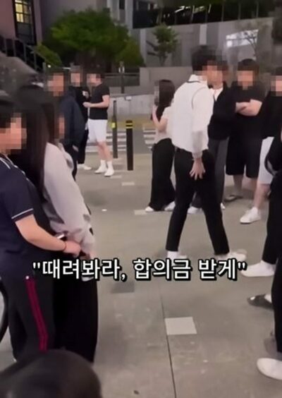 「殴ってみろ、示談金もらうから」路上喫煙を注意された中学生が逆ギレ…韓国・大人を挑発する衝撃動画が物議