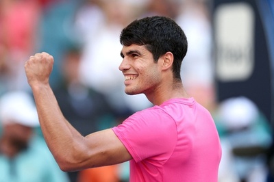 アルカラスが16強、フリッツらも勝ち上がり マイアミOP