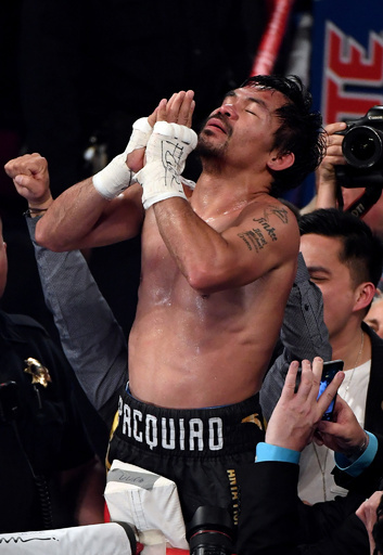 パッキャオ世界戦、興行主は「正式ではない」と対戦発表の陣営にくぎ