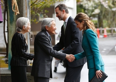 スペイン国王夫妻静岡へ、両陛下と防災センターや浅間神社を訪問