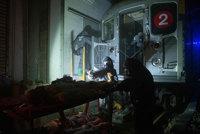 米NYで「都市部への武力攻撃」想定し訓練 消防局