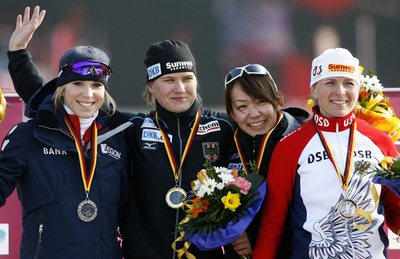 ウォルフ W杯・インツェル大会女子500メートルを制す