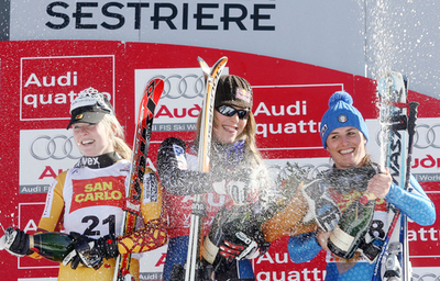 リンゼイ・ボン 女子滑降第7戦制す