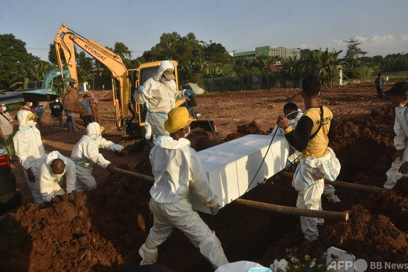 インドネシア、アジアのコロナ流行中心地に 印より「はるかに深刻」