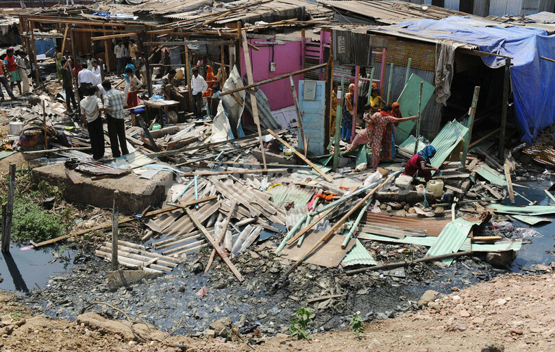 『スラムドッグ』子役の家を撤去、前週に続き2人目