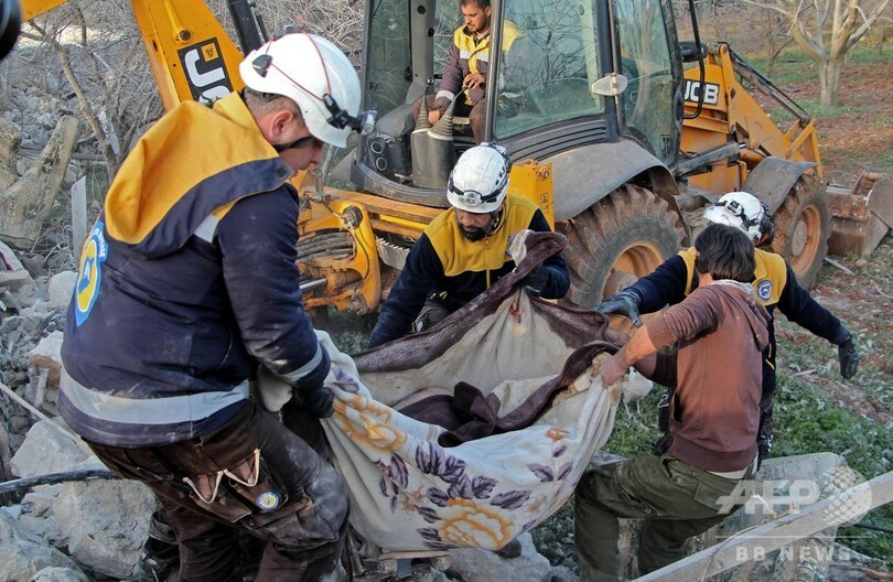 シリア・イドリブ県でロシア軍が空爆、民間人15人死亡