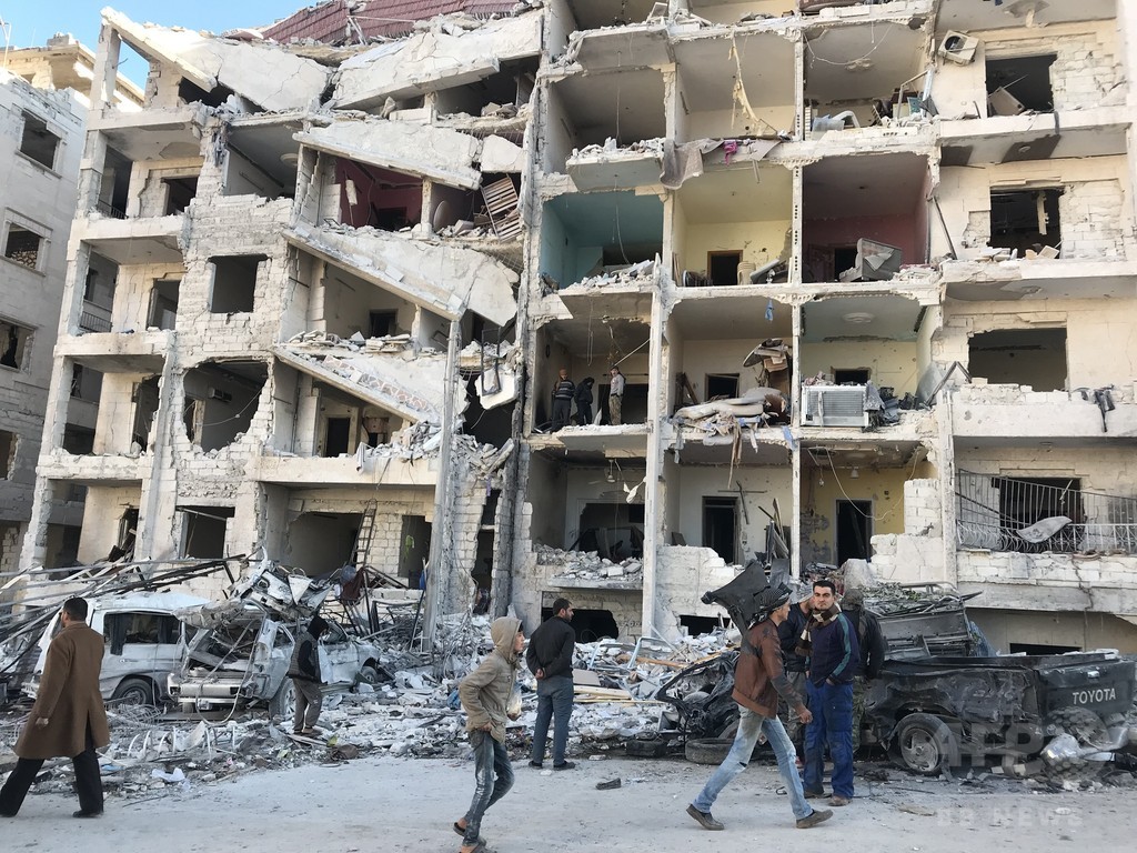 シリア政権軍のイドリブ攻撃「東グータ6倍の被害も」 国連特使 シリア政権軍のイドリブ攻撃「東グータ6倍の被害も」 国連特使