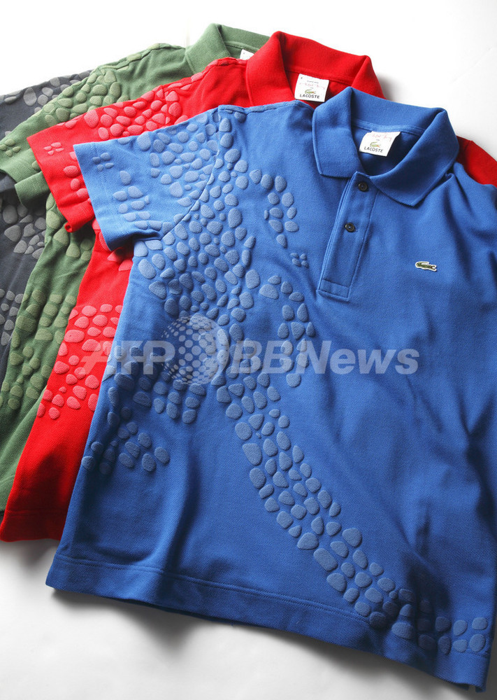 LACOSTE - LACOSTE ラコステ × Michael Young プラスチック ポロ ラコステ、マイケル・ヤングとコラボ 「プラスチック・ポロ」発売 写真
