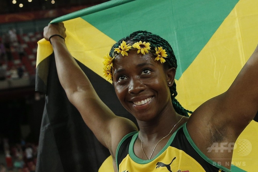 フレイザー プライスが女子100m3連覇達成 第15回世界陸上 写真10枚 国際ニュース Afpbb News