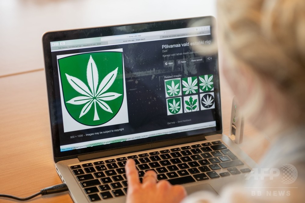 大麻の葉をシンボルマークや紋章に採用 エストニアの町 写真4枚 国際ニュース Afpbb News