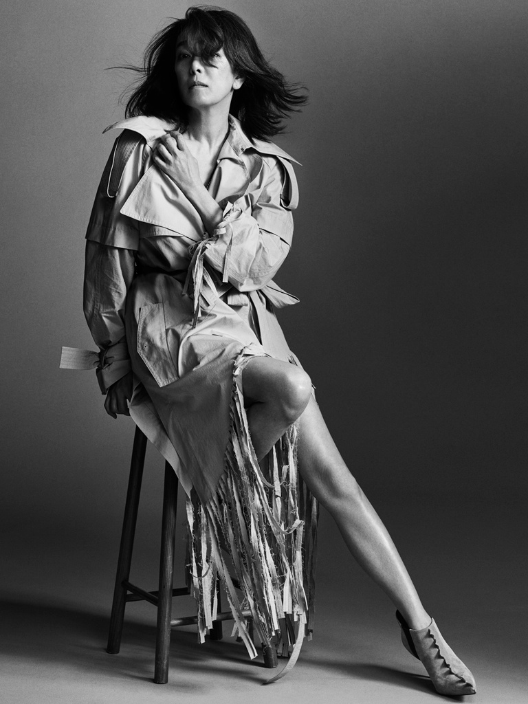 女優 歌手 ファッションミューズ 小林麻美の素顔 写真2枚 マリ クレール スタイル Marie Claire Style