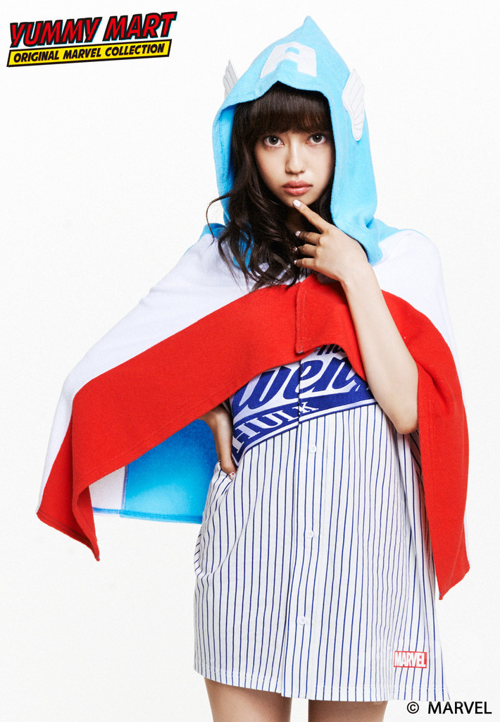 “ゆるカワ”ヒーローに変身、「YUMMY MART」がアメコミとコラボ 