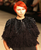 ブラジル・リオデジャネイロ（Rio de Janeiro）で開催された「リオ・ファッションウィーク（Rio Fashion Week）」で発表されたコヴェン（Coven）の09/10年秋冬コレクション（2009年1月12日撮影）。（c）AFP/VANDERLEI ALMEIDA