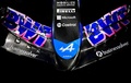 フォーミュラワン（F1、F1世界選手権）のアルピーヌが発表した2024年シーズンの新車「A524」（2024年2月7日撮影）。(c)Ben Stansall / AFP