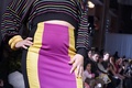 「パルプ ファッション・ウィーク」で発表された「Jean Ida Creations」の作品（2015年4月11日撮影）。(c)AFP/LOIC VENANCE