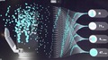 帕西尼感知科技が開発した人型ロボットの触覚センサーが物体の性質と湿度、形状、強度を感知する様子を示した図（2023年8月18日撮影）。(c)Xinhua News