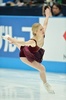 演技に臨むカナダのジョアニー・ロシェット（Joannie Rochette、2013年10月5日撮影）。(c)AFP/KAZUHIRO NOGI