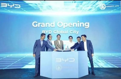 フィリピン最大のBYDの旗艦店がマニラにオープン