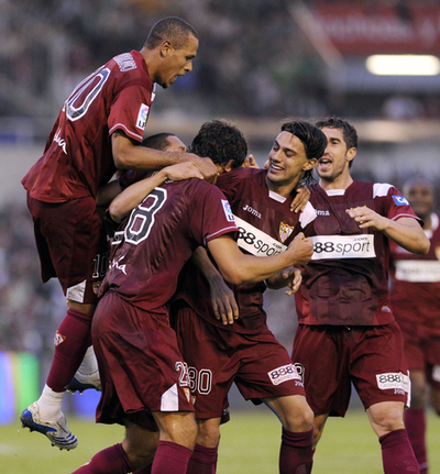 セビージャ ラシンを下し5位に浮上