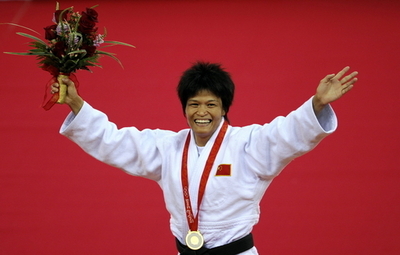 セン東妹 アン・グムエ下し金メダル獲得