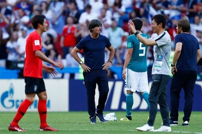 ドイツ代表レーブ監督、衝撃的なW杯敗退で辞任検討か