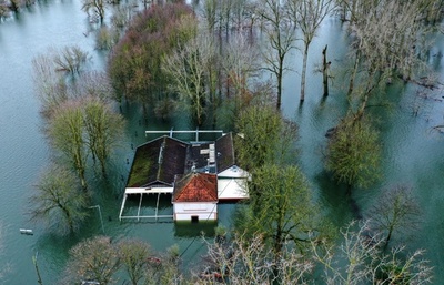 【今日の1枚】森のレストランが浸水被害